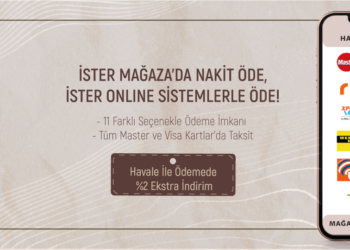 Havale İle Ödemelerinize Özel %2 Ekstra İndirim (KAMPANYA SONA ERMİŞTİR)