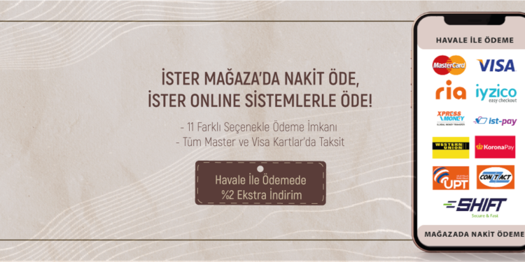 Havale İle Ödemelerinize Özel %2 Ekstra İndirim (KAMPANYA SONA ERMİŞTİR)