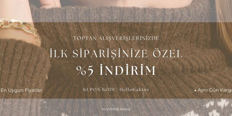 Web Sitemizde İlk Siparişinize Özel %5 İndirim
