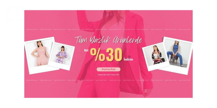 Tüm Yazlık Ürünlerde Net %30 İndirim…